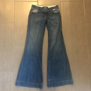 Cut Out Low Rise Bell Bottom J Brand Kat Jeans